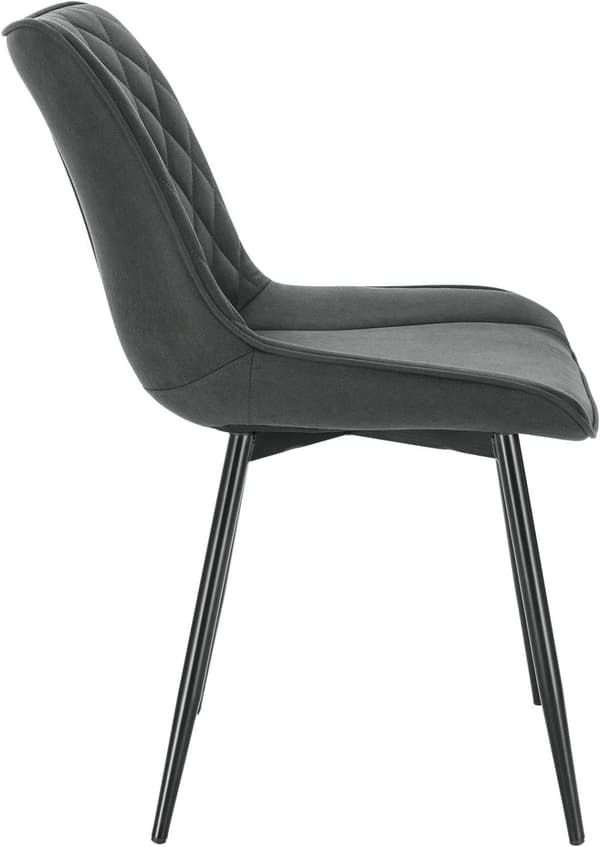 Rootz polstrede spisestuestole - Moderne spisepladser - Komfortable stole - Slidstærkt stof - Ergonomisk design - Nem montering - 46 x 40,5 cm Sædestø
