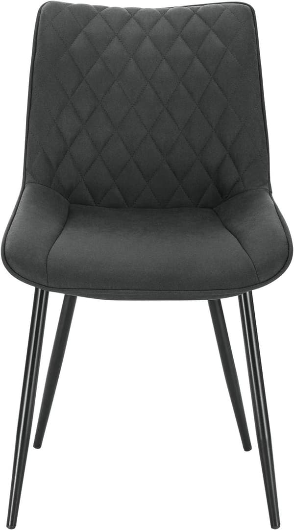 Rootz polstrede spisestuestole - Moderne spisepladser - Komfortable stole - Slidstærkt stof - Ergonomisk design - Nem montering - 46 x 40,5 cm Sædestø