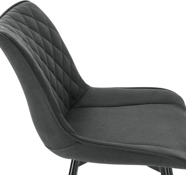 Rootz polstrede spisestuestole - Moderne spisepladser - Komfortable stole - Slidstærkt stof - Ergonomisk design - Nem montering - 46 x 40,5 cm Sædestø