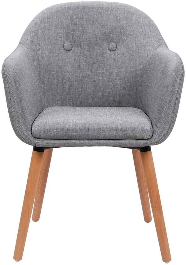 Rootz Ergonominen ruokapöydän tuolisarja - Mukavat istuimet - Tyylikkäät tuolit - Pellavaverhoiltu - Kestävä ja monipuolinen - Liukumaton - Helppo koo