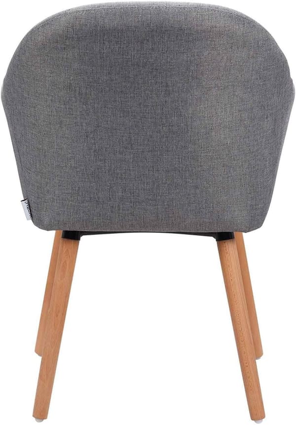 Rootz Ergonominen ruokapöydän tuolisarja - Mukavat istuimet - Tyylikkäät tuolit - Pellavaverhoiltu - Kestävä ja monipuolinen - Liukumaton - Helppo koo