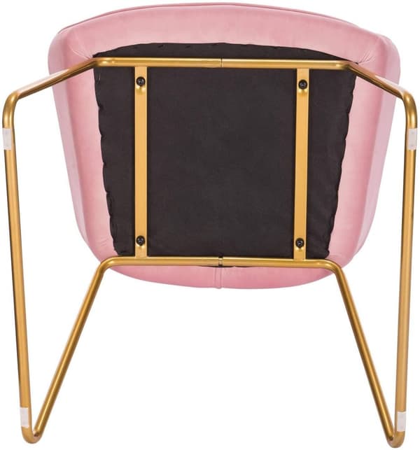 Rootz Velvet spisestuestole - Elegant siddeplads - Komfortable stole - Hudvenlig fløjl - Højdensitetsskum - Holdbar metalramme - 45 cm x 44 cm x 78,5