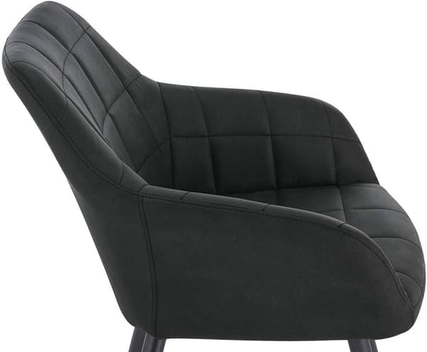 Rootz sæt med 2 spisestuestole - Lænestole - Ergonomiske stole - Komfortable og støttende - Holdbar og stabil - Alsidigt design - 49cm x 43cm x 81cm