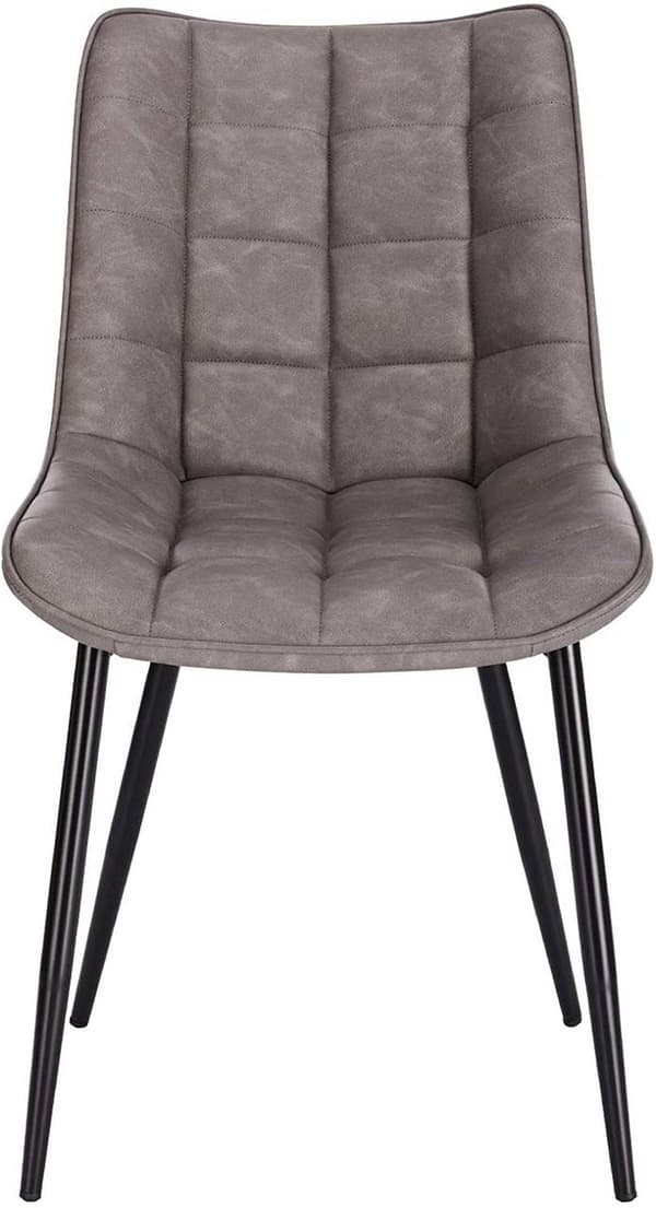 Rootz 4 ruokapöydän tuolin setti - Modernit keittiön tuolit - Tyylikkäät istuimet - Kestävä metallirunko - Ergonominen muotoilu - Helposti puhdistetta
