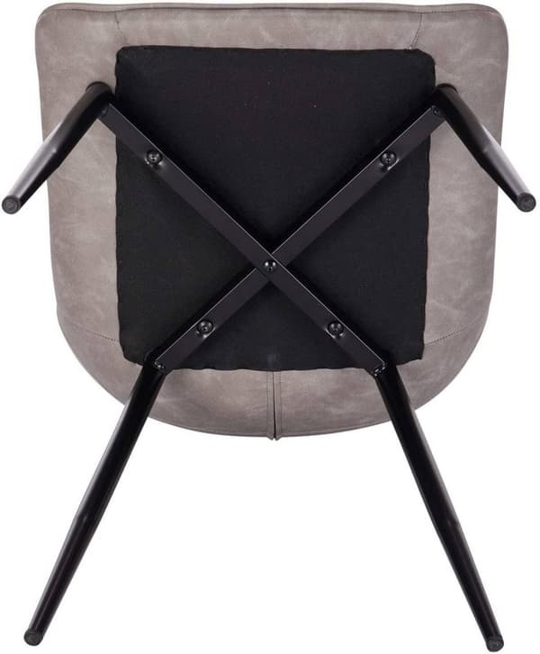 Rootz 4 ruokapöydän tuolin setti - Modernit keittiön tuolit - Tyylikkäät istuimet - Kestävä metallirunko - Ergonominen muotoilu - Helposti puhdistetta