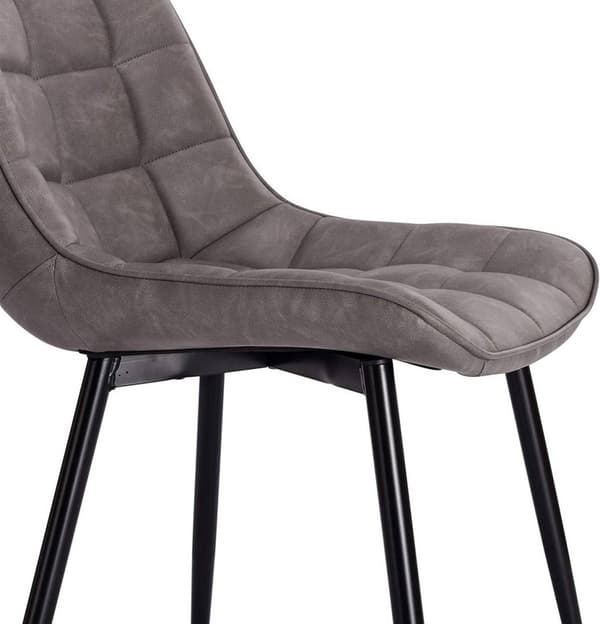 Rootz 4 ruokapöydän tuolin setti - Modernit keittiön tuolit - Tyylikkäät istuimet - Kestävä metallirunko - Ergonominen muotoilu - Helposti puhdistetta