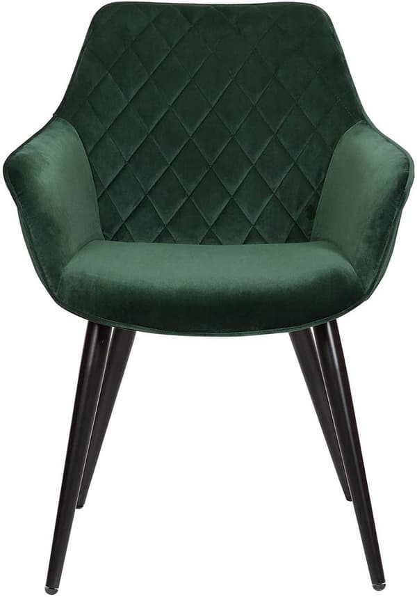 Rootz Velvet spisestuestolesæt - Ergonomisk stol - Stilfuld siddeplads - Komfortabel, holdbar, justerbar - 41 cm x 45 cm x 84 cm