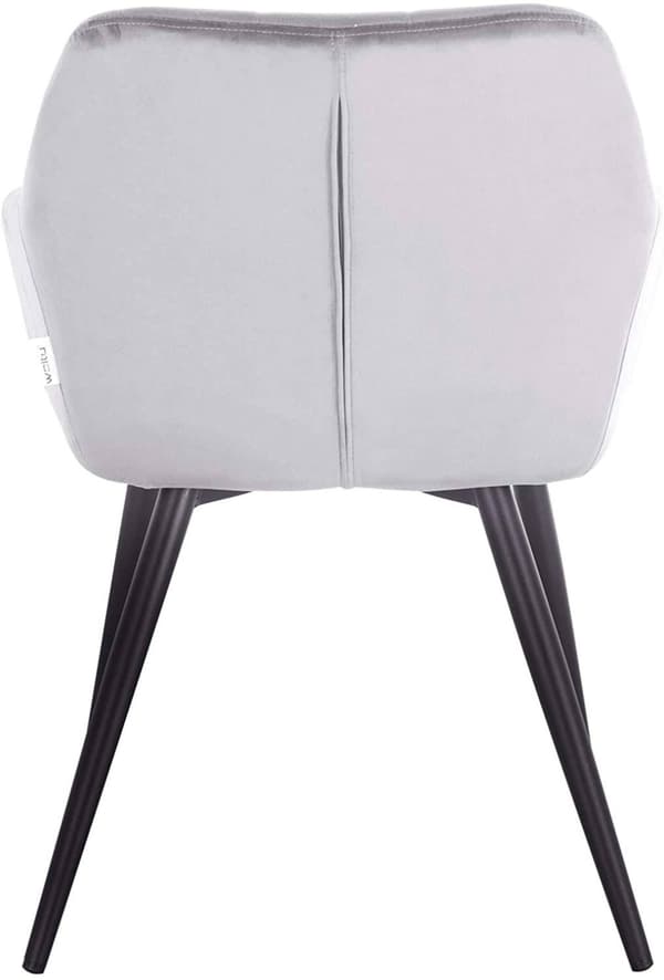 Rootz Velvet Matstolar - Eleganta sittplatser - Bekväma stolar - Ergonomisk design - Hållbar konstruktion - Mångsidig stil - 49cm x 43cm x 81cm