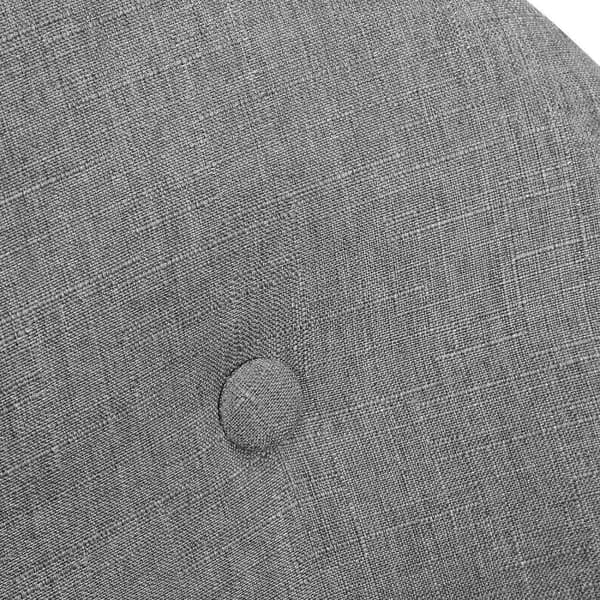 Rootz spisestuestole Sæt med 2 - Polstrede stole - Lænestole - Forbedret komfort - Holdbar og robust - Alsidigt design - Linned og massivt træ - 40 cm