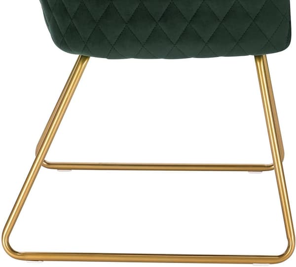 Rootz Velvet spisestuestol - Elegant stol - Komfortable siddepladser - Ergonomisk design - Stilfuldt og alsidigt - Holdbar konstruktion - 43 cm x 41 c