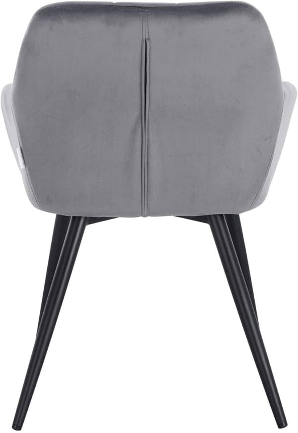 Rootz Velvet spisestuestole - Elegante siddepladser - Komfortable stole - Plys fløjl, Ergonomisk Design, Holdbar konstruktion - 49cm x 43cm x 81cm