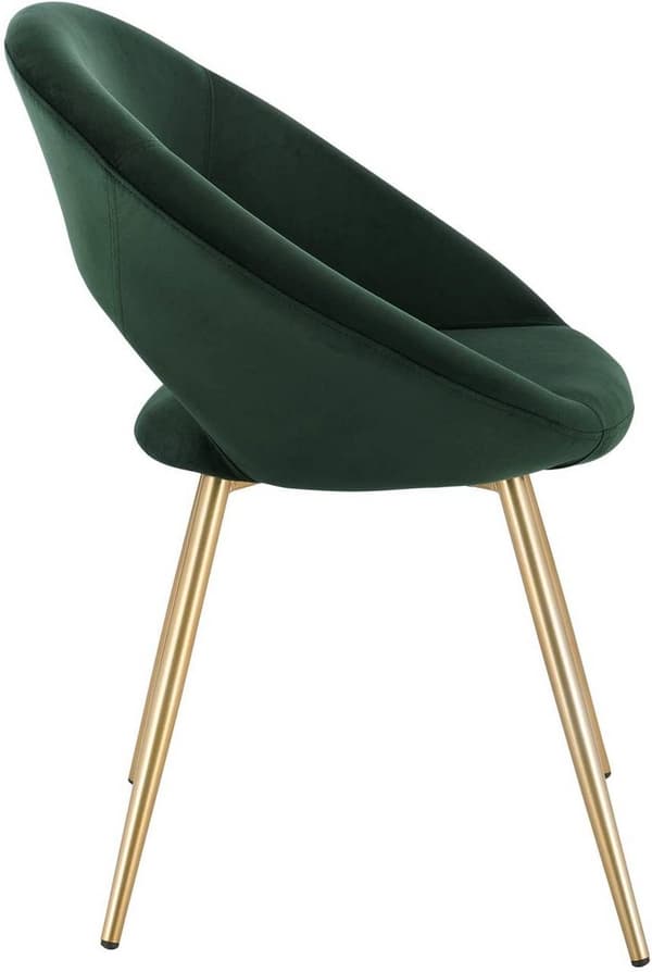 Rootz 2 Velvet-ruokailutuolin setti - Tyylikkäät tuolit - Mukavat istuimet - Tyylikäs muotoilu - Kestävä rakenne - Liukumaton - 78 cm x 35 cm x 45 cm