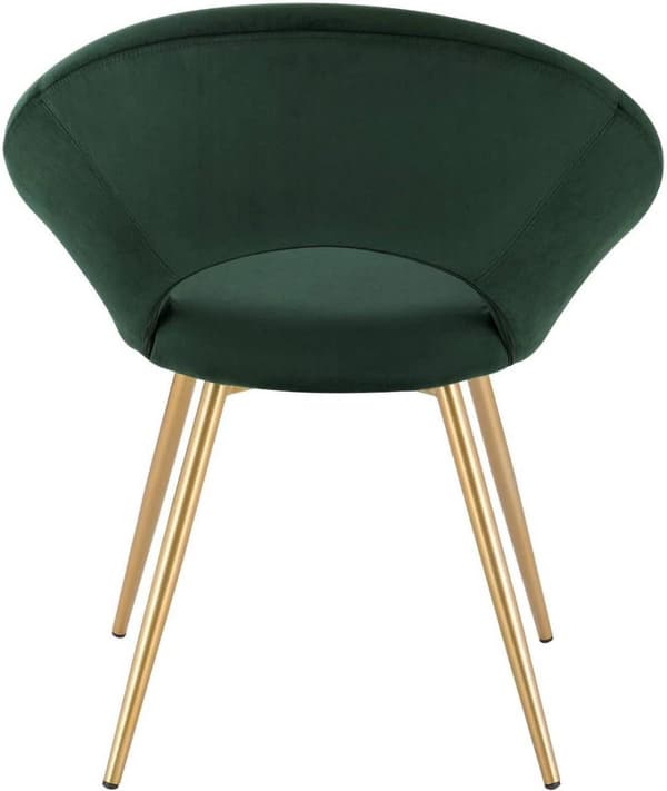 Rootz 2 Velvet-ruokailutuolin setti - Tyylikkäät tuolit - Mukavat istuimet - Tyylikäs muotoilu - Kestävä rakenne - Liukumaton - 78 cm x 35 cm x 45 cm