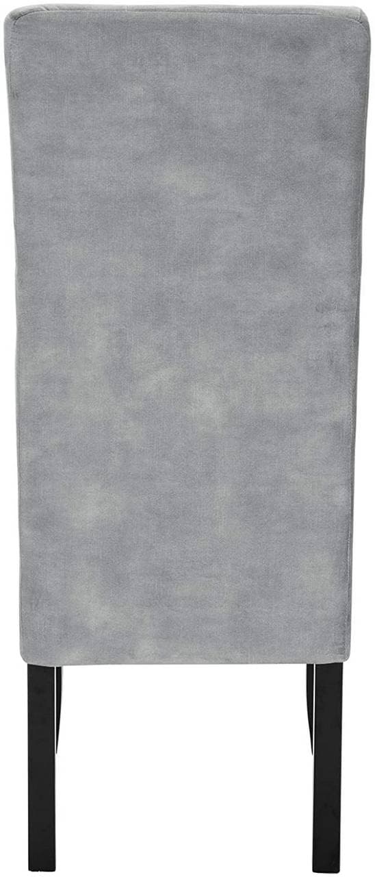 Rootz Velvet spisestuestole - Elegante stole - Stilfulde siddepladser - Ergonomisk design - Luksuriøst fløjl - Holdbar træramme - 47cm x 42cm x 107cm