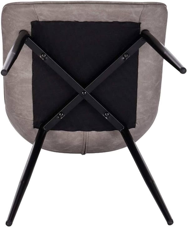 Rootz 4 ruokapöydän tuolin setti - Keittiötuolit - Modernit istuimet - Kestävä metallirunko - Ergonominen mukavuus - Helppo kokoaminen - 46 x 40,5 cm