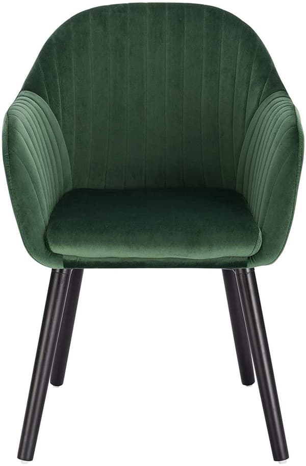 Rootz sæt med 2 spisestuestole - Fløjlsstole - Komfortable siddepladser - Nem montering - Holdbart design - 81 cm x 40 cm x 47 cm