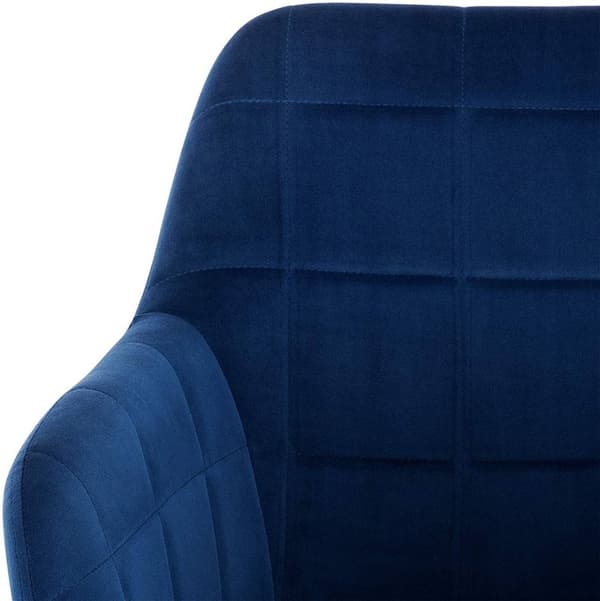 Rootz sæt med 2 spisestuestole - Lænestole - Fløjlssæder - Komfortable og ergonomiske - Holdbar og stabil - Alsidig og stilfuld - 49 cm x 43 cm