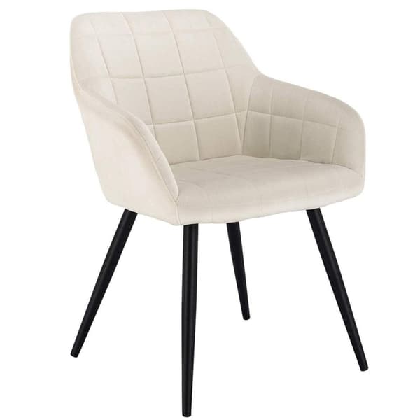 Rootz Velvet -ruokailutuoli - Mukava tuoli - Tyylikäs istuin - Ergonominen muotoilu - Kestävä rakenne - Lattian suojaus - 49 cm x 43 cm x 81 cm