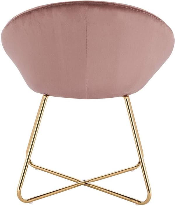 Rootz Velvet -ruokailutuoli - Ergonominen tuoli - Tyylikäs istuin - Mukava ja pehmeä - Kestävä ja vakaa - Lattiaturvallinen - 76 cm x 36 cm x 40 cm