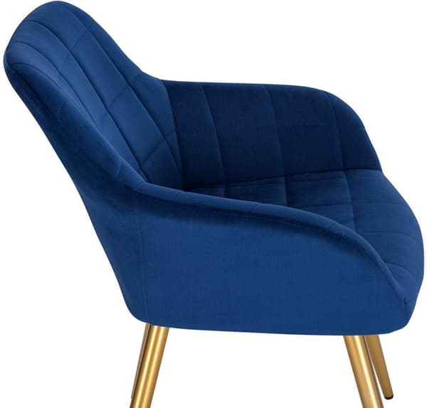 Rootz Velvet -ruokailutuoli - Tyylikäs tuoli - Mukavat istuimet - Ergonominen muotoilu - Kestävä rakenne - 43 cm x 55 cm x 81 cm