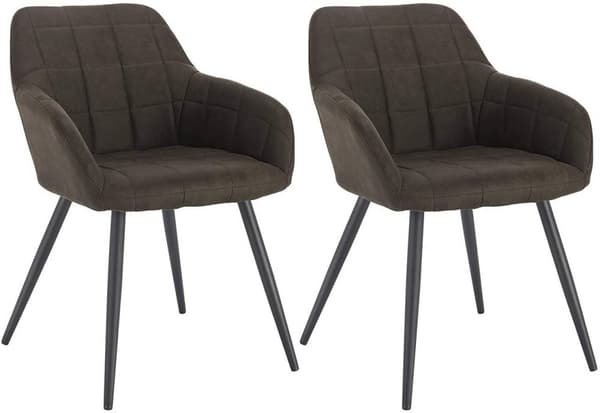Rootz 2 ruokapöydän tuolin setti - Mukavat istuimet - Tyylikkäät ruokapöydän tuolit - Ergonominen muotoilu - Kestävä rakenne - Liukumattomat ominaisuu
