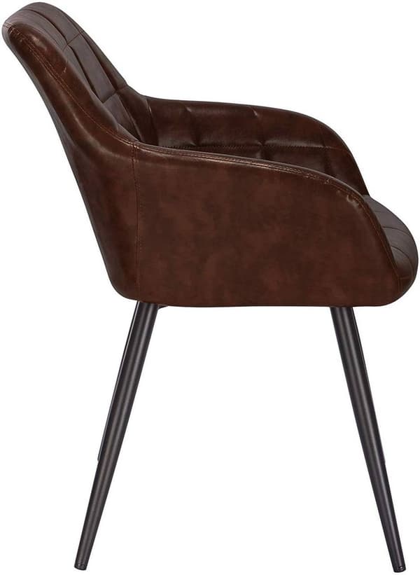 Rootz Modern Dining Chair - Komfortabel stol - Stilfulde siddepladser - Ergonomisk design - Holdbar konstruktion - Vandafvisende - 49cm x 43cm x 81cm