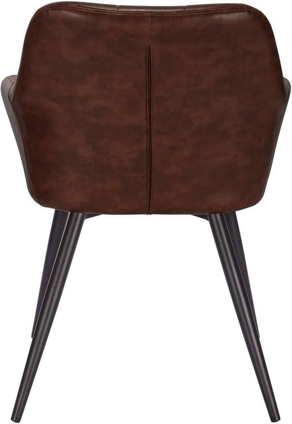 Rootz Modern Dining Chair - Komfortabel stol - Stilfulde siddepladser - Ergonomisk design - Holdbar konstruktion - Vandafvisende - 49cm x 43cm x 81cm