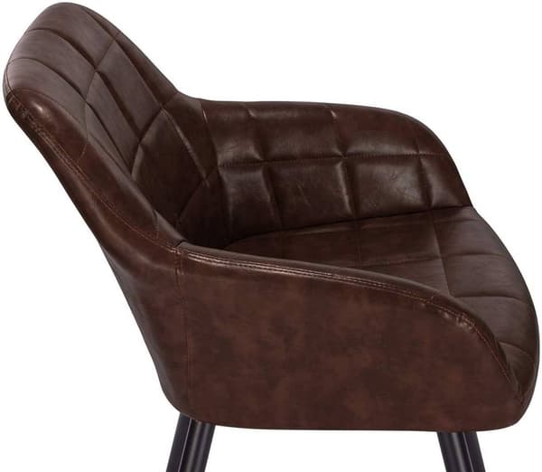 Rootz Modern Dining Chair - Komfortabel stol - Stilfulde siddepladser - Ergonomisk design - Holdbar konstruktion - Vandafvisende - 49cm x 43cm x 81cm
