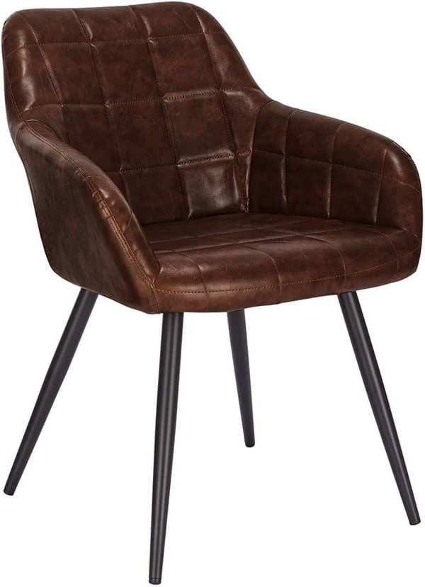 Rootz Modern Dining Chair - Komfortabel stol - Stilfulde siddepladser - Ergonomisk design - Holdbar konstruktion - Vandafvisende - 49cm x 43cm x 81cm