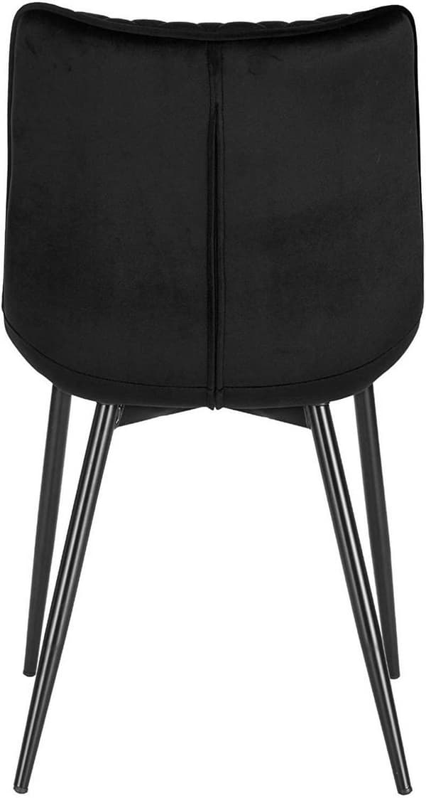 Rootz Velvet spisestuestole - Elegante siddepladser - Komfortable stole - Holdbar, Ergonomisk, skridsikker - Metal og Velvet - 85,5 cm x 46 cm x 40,5
