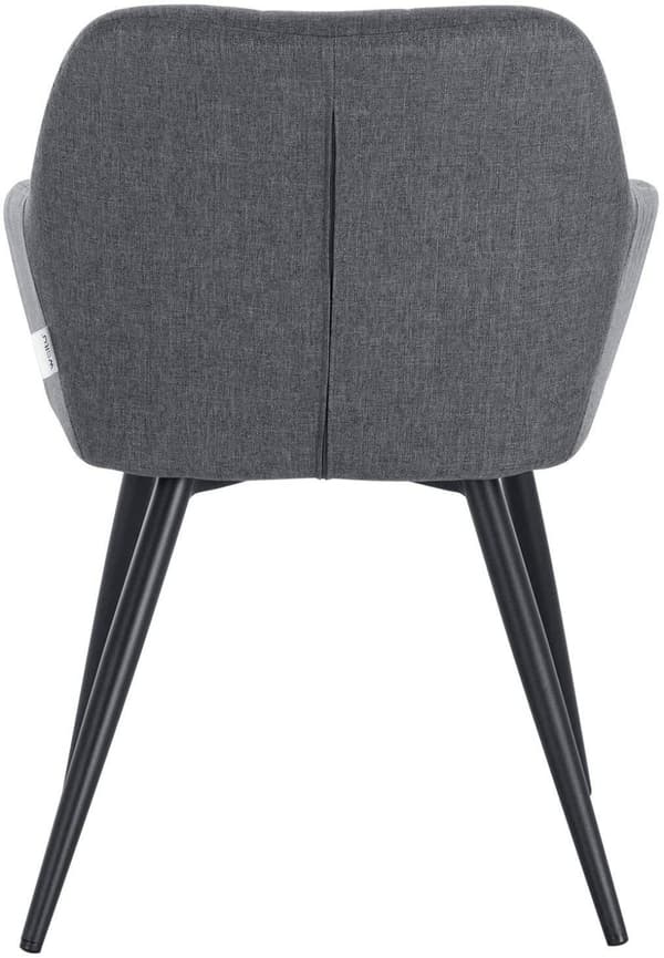 Rootz 4 ruokapöydän tuolin setti - Keittiötuolit - Modernit istuimet - Ergonominen muotoilu - Hengittävä liinavaatteet - Lattian suojaus - 49 cm x 43