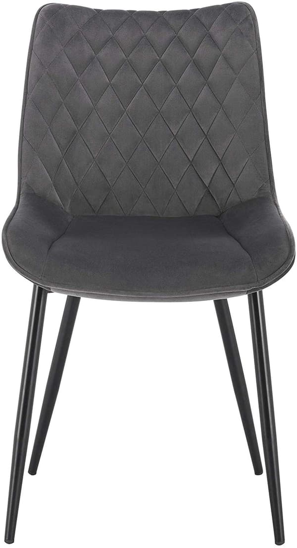 Rootz Velvet spisestuestole - Elegante siddepladser - Komfortable stole - Holdbar, Ergonomisk, skridsikker - 85,5 cm x 46 cm x 40,5 cm
