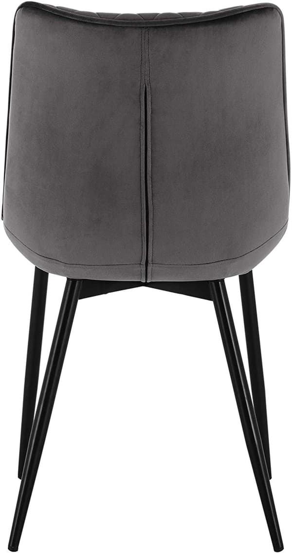 Rootz Velvet spisestuestole - Elegante siddepladser - Komfortable stole - Holdbar, Ergonomisk, skridsikker - 85,5 cm x 46 cm x 40,5 cm