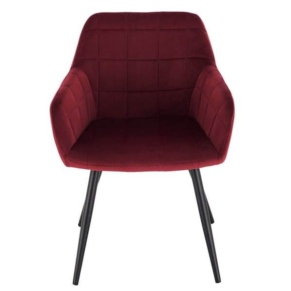 Rootz Velvet -ruokailutuoli - Comfort-tuoli - Tyylikäs istuin - Ergonominen muotoilu - Kestävä rakenne - Lattian suojaus - 49 cm x 43 cm x 81 cm