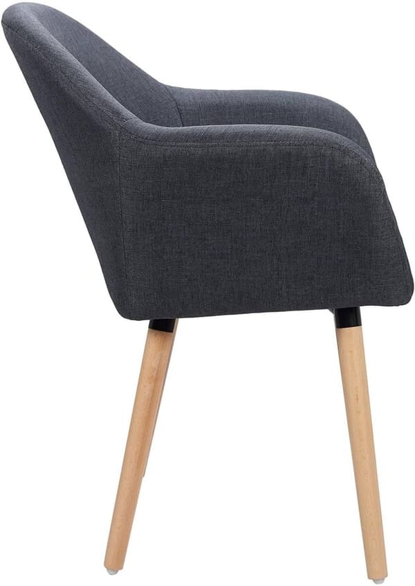 Rootz Ergonomic ruokapöydän tuolisarja - Mukavat tuolit - Tyylikäs istuin - Kestävä rakenne - Pellavaverhoilu - 40 cm x 40 cm x 82 cm