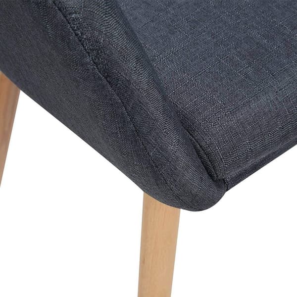 Rootz Ergonomic ruokapöydän tuolisarja - Mukavat tuolit - Tyylikäs istuin - Kestävä rakenne - Pellavaverhoilu - 40 cm x 40 cm x 82 cm