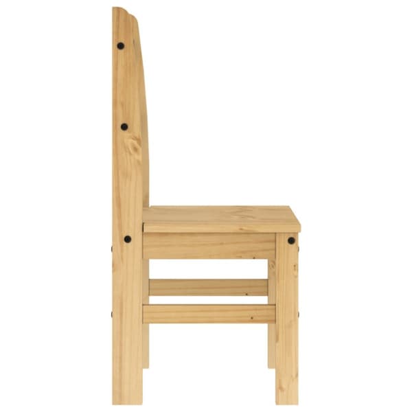 vidaXL spisebordsstole 2 stk. 40x46x99 cm massivt fyrretræ -  Spisebordsstole
