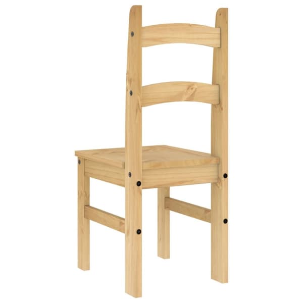 vidaXL spisebordsstole 2 stk. 40x46x99 cm massivt fyrretræ - Spisebordsstole