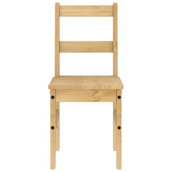 vidaXL spisebordsstole 2 stk. Panama 40x46x90 cm massivt fyrretræ -  Spisebordsstole