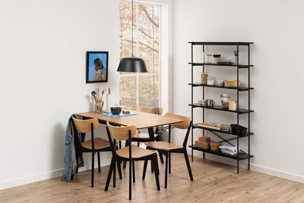 2 x  Roxby spisestuestol natur.