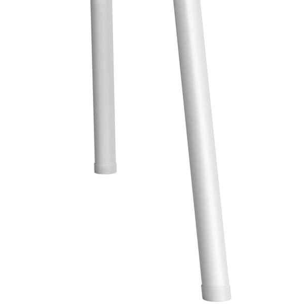 Stol Scandi polstret, Bouclé-stof - creme,Sæt med 6 stk.