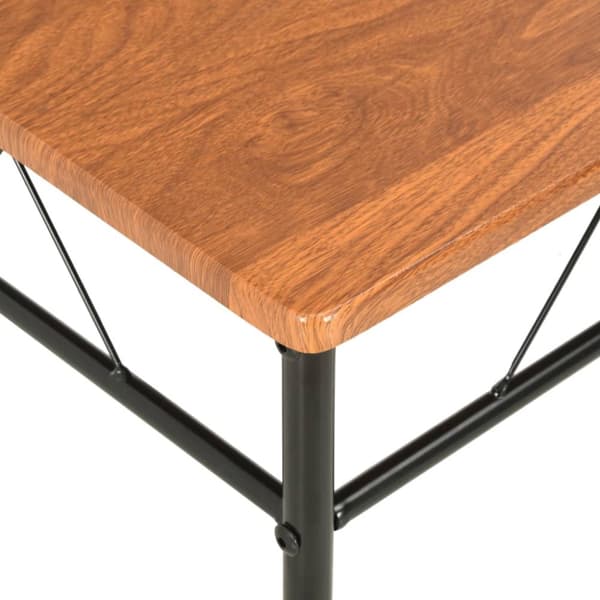 The Living Store Matstolar 4 st brun MDF -  Matstolar & Köksstolar