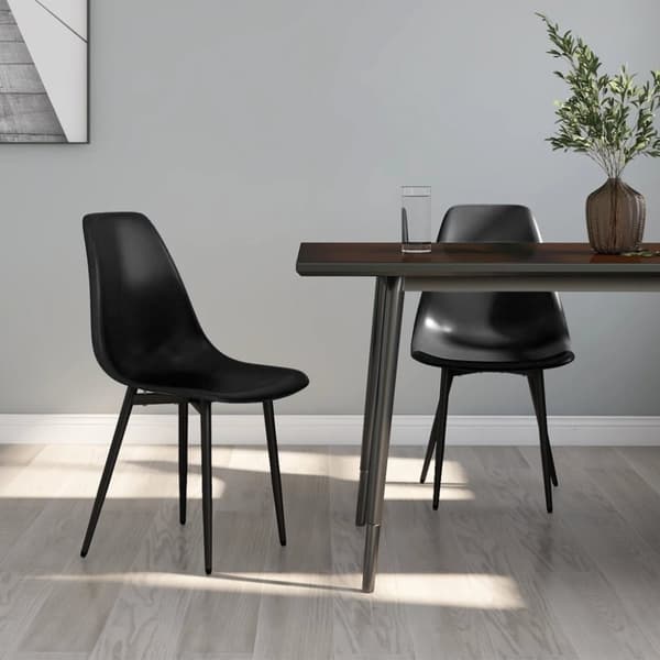 Ruokatuolit 2 kpl musta PP - Ruokatuoli - Ruokatuolit - Home & Living
