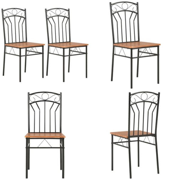 Spisebordsstole 2 stk. MDF brun - Spisebordsstol - Spisebordsstole - Home & Living