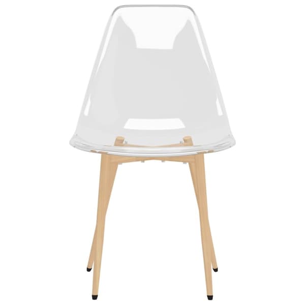 Spisebordsstole 2 stk. PET transparent - Spisebordsstol - Spisebordsstole - Home & Living