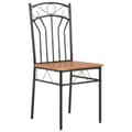 Pikkukuva 3 / 10: Ruokapöydän tuolit 4 kpl ruskea MDF - Ruokatuoli - Ruokatuolit - Home & Living