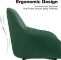 Miniatyrbild 9 av 9: Rootz Velvet Dining Chair - Elegant stol - Bekväm sittplats - Lyxig känsla - Robust konstruktion - Ergonomisk design - 56cm x 83,5cm x 53cm