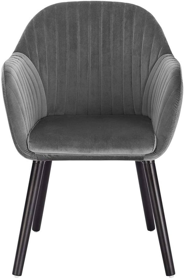 Rootz sæt med 4 spisestuestole - Fløjlsstole - Komfortable siddepladser - Nem montering, holdbart, ergonomisk design - 81 cm x 40 cm x 40 cm