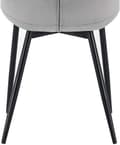 Miniatyrbild 7 av 7: Rootz Velvet Matstolar - Eleganta stolar - Bekväma sittplatser - Slitstark, Ergonomisk, Anti-Slip - 46cm x 40,5cm x 85,5cm