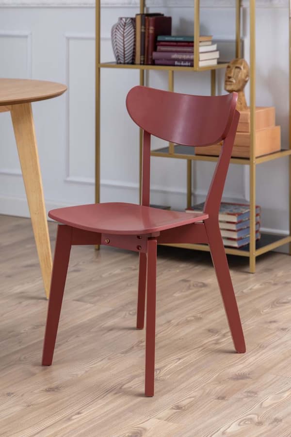 2 x Roxby matstol röd.